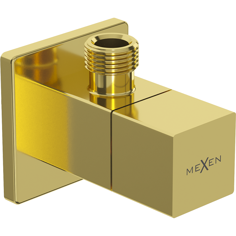 Mexen S sarokszelep csaptelephez 1/2"x3/8", arany - 79971-50