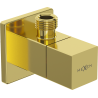 Mexen S robinet unghiular pentru baterii 1/2"x3/8", auriu - 79971-50