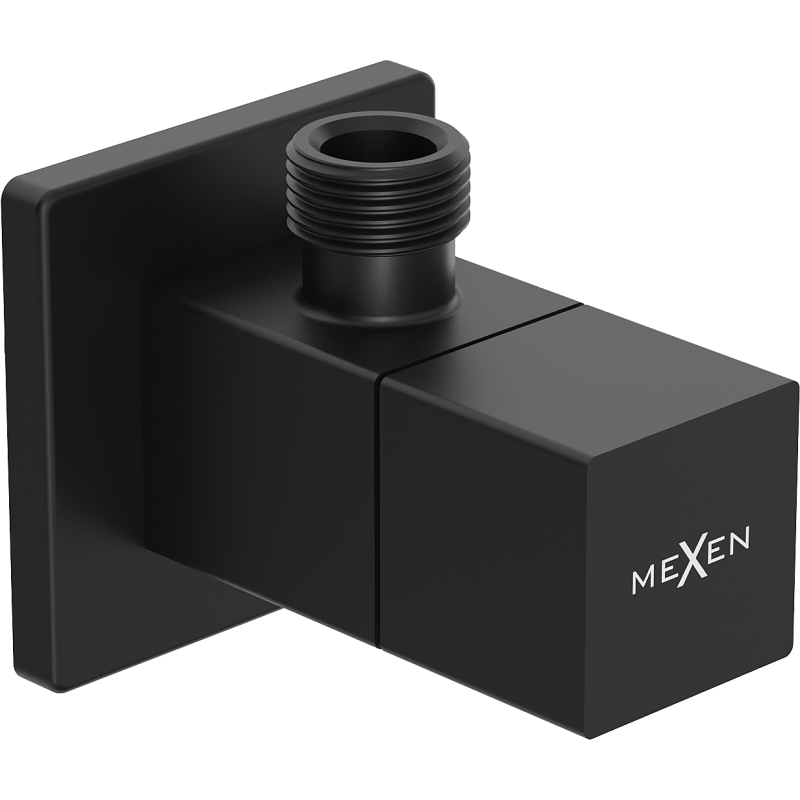 Mexen S szöglezáró csaptelephez 1/2"x3/8", fekete - 79971-70