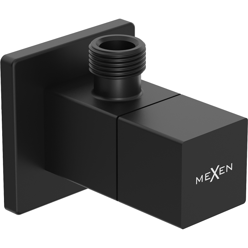 Mexen S ventil unghiular pentru baterie 1/2"x3/8", negru - 79971-70