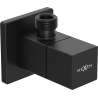 Mexen S szöglezáró csaptelephez 1/2"x3/8", fekete - 79971-70