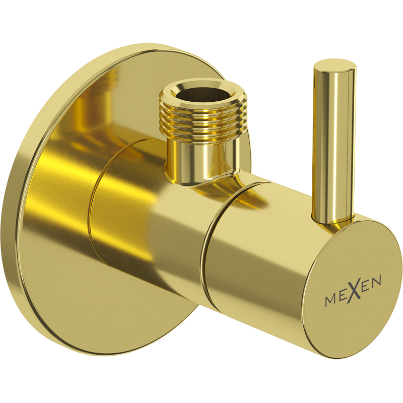Mexen R2 sarokszelep csaptelephez 1/2"x3/8", arany - 79972-50