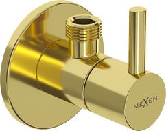 Mexen R2 robinet unghiular pentru baterie 1/2"x3/8", auriu - 79972-50