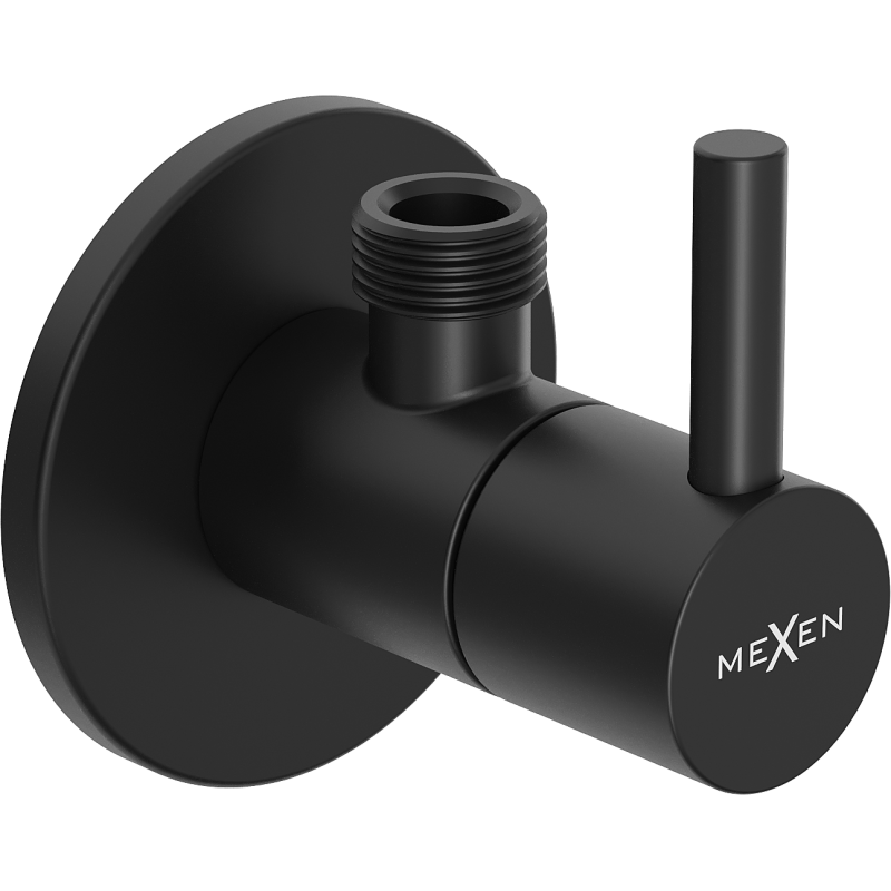 Mexen R2 supapă unghiulară pentru robinet 1/2"x3/8", negru - 79972-70