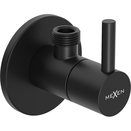 Mexen R2 supapă unghiulară pentru robinet 1/2"x3/8", negru - 79972-70