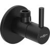 Mexen R2 supapă unghiulară pentru robinet 1/2"x3/8", negru - 79972-70