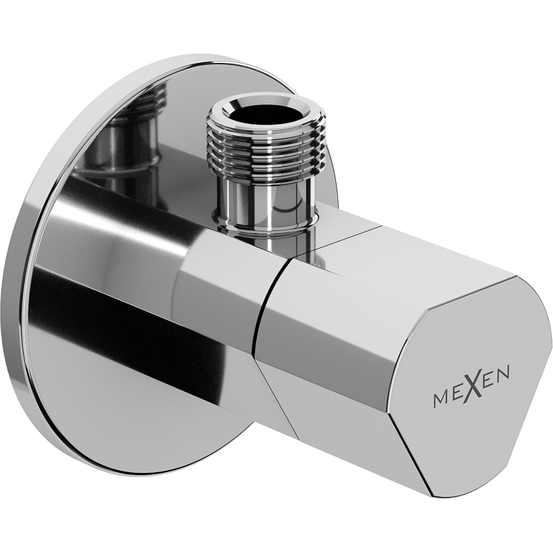 Mexen T sarokszelep csaptelephez 1/2"x3/8", króm - 79973-00