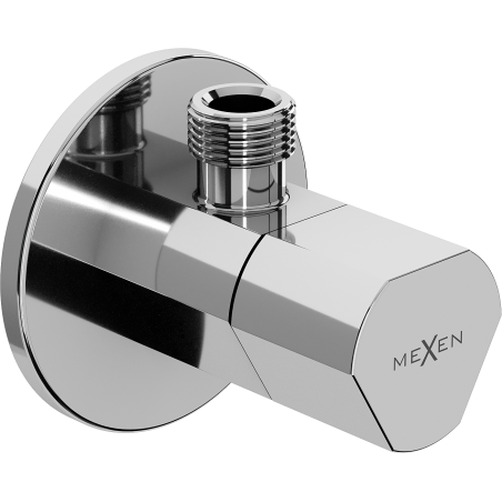 Mexen T sarokszelep csaptelephez 1/2"x3/8", króm - 79973-00