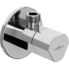 Mexen T sarokszelep csaptelephez 1/2"x3/8", króm - 79973-00