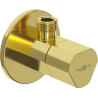 Mexen T robinet colțar baterie 1/2"x3/8", auriu - 79973-50