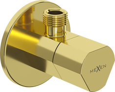 Mexen T robinet colțar baterie 1/2"x3/8", auriu - 79973-50