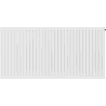 Mexen CC33 panelradiátor 900 x 700 mm, alsó középső csatlakozás, 2227 W, fehér - W6C33-090-070-00