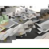 Mexen Hektor gránit mosogató 2-medencés 800 x 480 mm, fehér, arany szifon - 6521802000-20-G