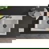 Chiuvetă granit Mexen Hektor 2 compartimente 800 x 480 mm, alb, sifon negru - 6521802000-20-B