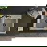 Mexen Hektor chiuvetă granit 2-camere 800 x 480 mm, bej, sifon negru - 6521802000-69-B