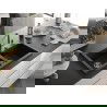Mexen Hektor chiuvetă granit 2 compartimente 800 x 480 mm, negru/auriu metalizat, sifon crom - 6521802000-75
