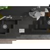Mexen Hektor gránit mosogató 2-medencés 800 x 480 mm, fekete/arany metál, króm szifon - 6521802000-75