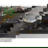 Mexen Hektor chiuvetă granit 2 camere 800 x 480 mm, negru/auriu metalic, sifon auriu - 6521802000-75-G