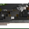 Mexen Hektor chiuvetă granit 2 camere 800 x 480 mm, negru/auriu metalic, sifon auriu - 6521802000-75-G