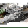 Mexen Hektor chiuvetă de bucătărie granit 2 compartimente 800 x 480 mm, negru/auriu metalic, sifon negru - 6521802000-75-B