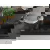 Mexen Hektor gránit mosogató 2-medencés 800 x 480 mm, fekete/arany metál, fekete szifon - 6521802000-75-B