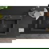 Mexen Hektor chiuvetă granit 2 compartimente 800 x 480 mm, negru pistruiat, sifon negru - 6521802000-76-B