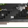 Mexen Hektor chiuvetă granit 2-camere 800 x 480 mm, negru, sifon crom - 6521802000-77
