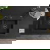 Mexen Hektor chiuvetă de granit cu 2 compartimente 800 x 480 mm, negru, sifon negru - 6521802000-77-B