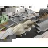 Mexen Omar chiuvetă din granit cu o cuvă 800 x 480 mm, bej, sifon negru - 6520801005-69-B