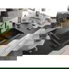 Chiuvetă granit Mexen Omar cu 1 compartiment 800 x 480 mm, negru cu puncte, sifon negru - 6520801005-76-B