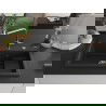 Mexen Omar chiuvetă de bucătărie din granit 1-cameră 800 x 480 mm, neagră, sifon crom - 6520801005-77