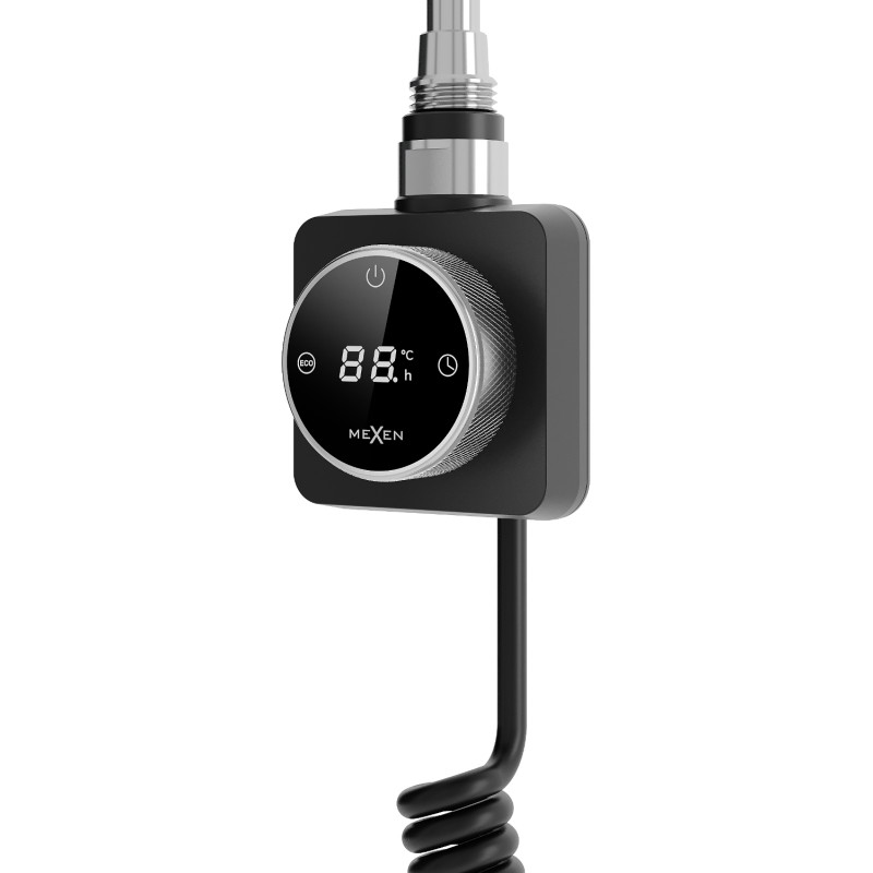Mexen FA-FD14 500 W-os elektromos fűtőtest, fekete - W956-0500-70
