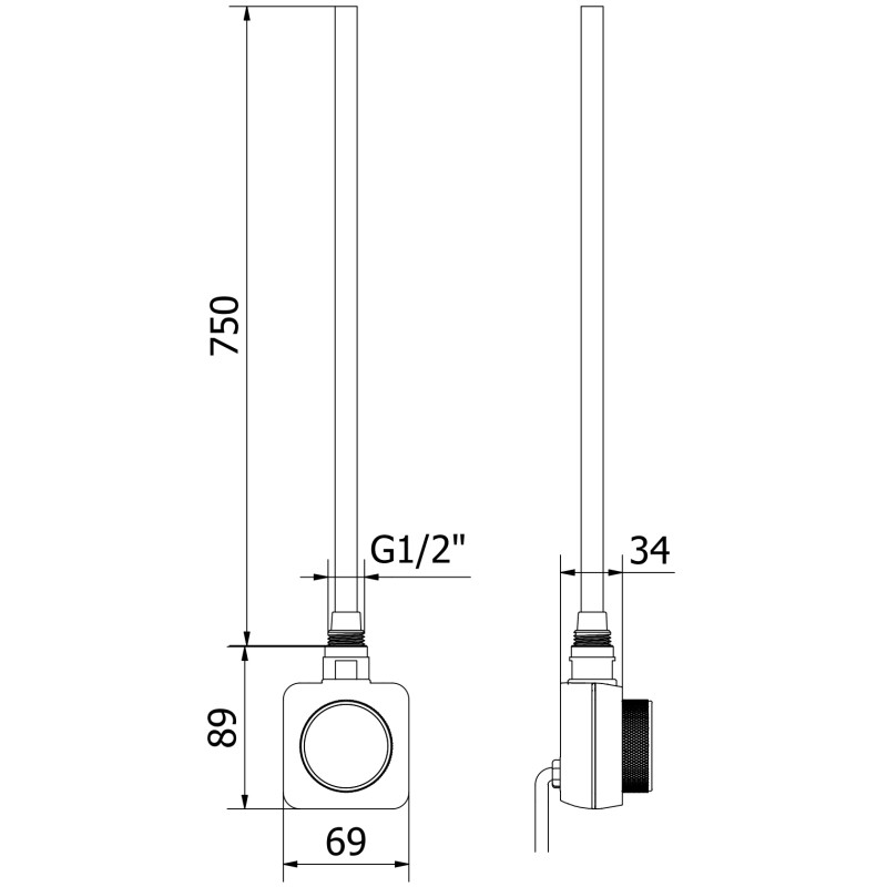 Mexen FA-FD14 900 W-os elektromos fűtőszál, fehér - W956-0900-20