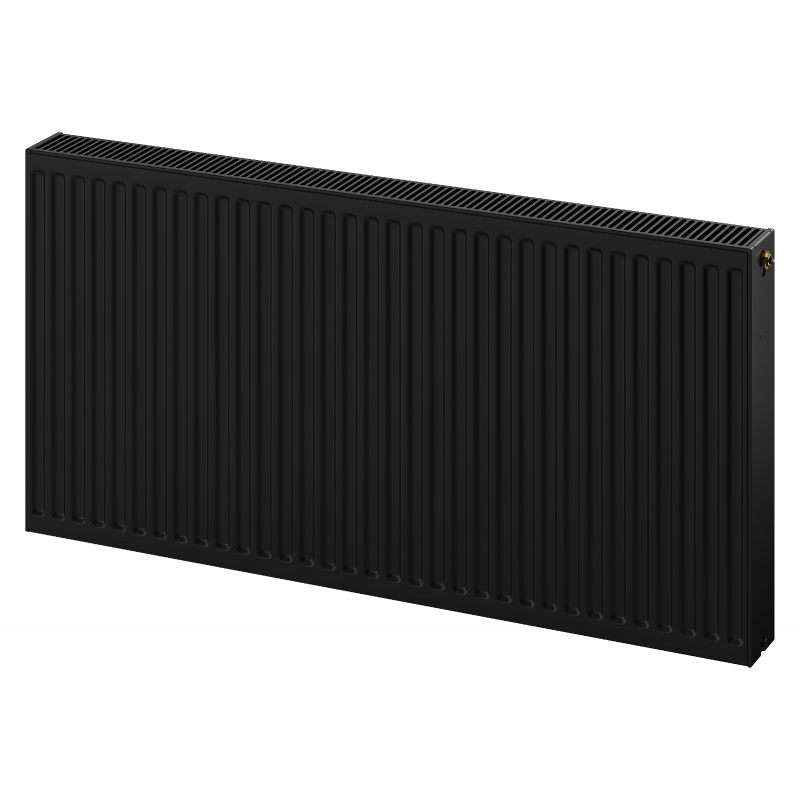 Mexen CV22 fűtőtest lapos 900 x 1300 mm, alsó csatlakozás, 2970 W, fekete - W622-090-130-70