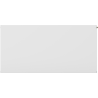 Mexen Flat CCF11 600 x 1000 mm fűtőpanel, alsó középső csatlakozás, 783 W, fehér - W6C11F-060-100-00
