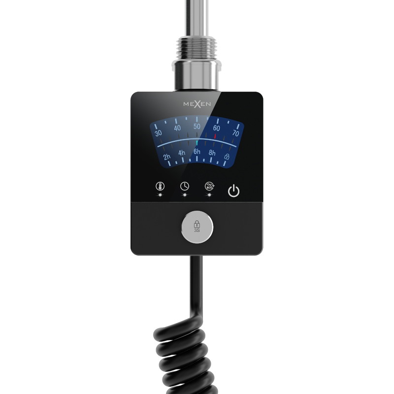 Mexen FA-BG8 elektromos fűtőtest 300 W, fekete - W957-0300-70