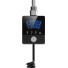 Mexen FA-BG8 600 W-os elektromos fűtőtest, fekete - W957-0600-70