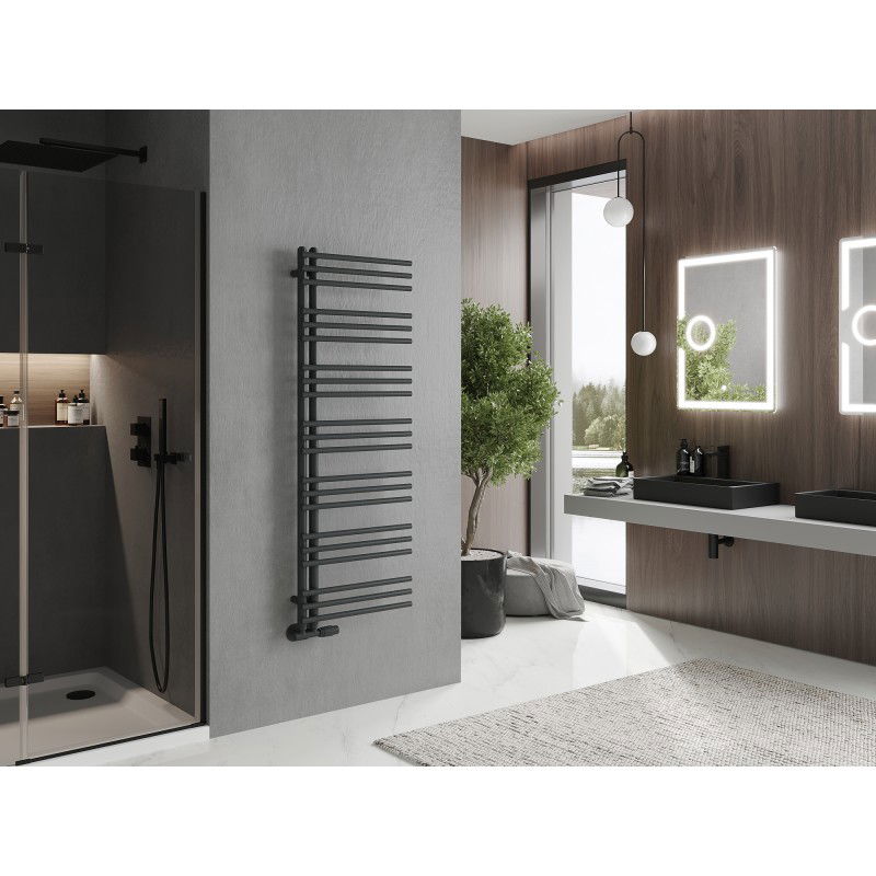 Mexen Neptun radiator decorativ pentru baie 1400 x 500 mm, 532 W, antracit - W101-1400-500-00-66