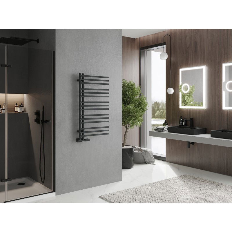 Mexen Neptun calorifer decorativ pentru baie 900 x 500 mm, 369 W, antracit - W101-0900-500-00-66