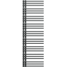 Mexen Neptun fürdőszobai radiátor, 1600 x 500 mm, 662 W, antracit - W101-1600-500-00-66