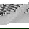 Mexen szögletes radiátorszelep, Duplex, DN50, króm - W907-000-01