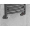 Mexen robineți de radiator axiali, antracit - W903-000-66