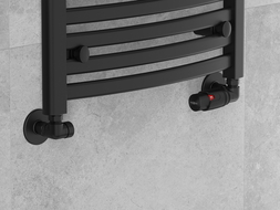 Mexen supape pentru radiator cu axe, negre - W903-000-70