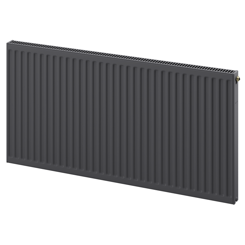 Mexen CC11 radiator de tip plăcuță 500 x 500 mm, racordare inferioară centrală, 398 W, antracit - W6C11-050-050-66
