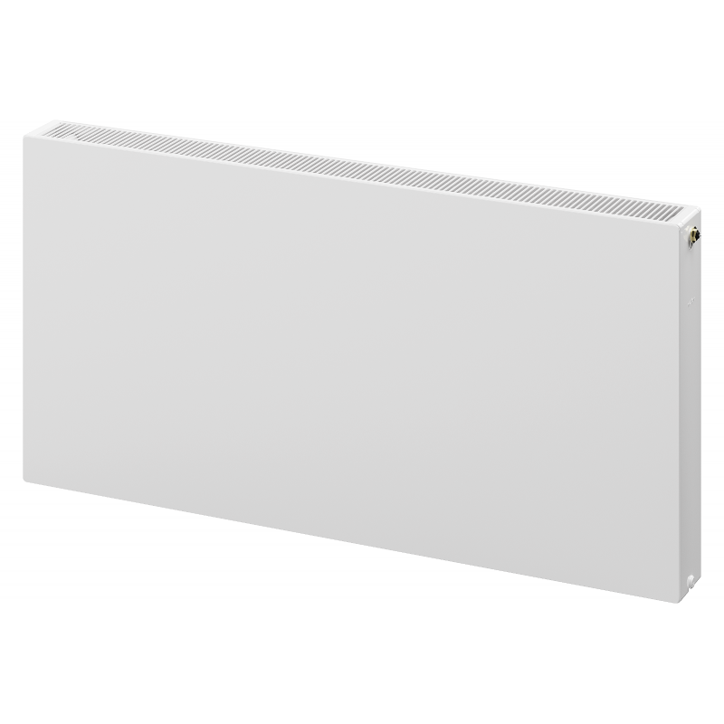 Mexen Flat CCF22 fűtőtest 600 x 1100 mm, alsó középső csatlakozás, 1741 W, fehér - W6C22F-060-110-00