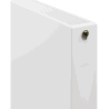 Mexen Flat CCF22 lapos radiátor 600 x 1400 mm, alsó középső csatlakozás, 2215 W, fehér - W6C22F-060-140-00