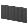 Mexen CC21 lapradiátor 400 x 1200 mm, alsó középső csatlakozás, 1112 W, antracit - W6C21-040-120-66
