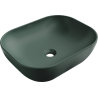 Mexen Rosa chiuvetă de blat 50 x 40 cm, verde închis mat - 21095047