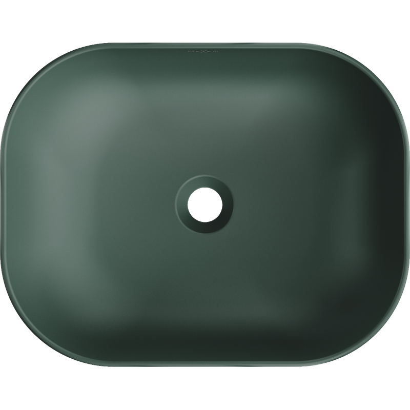 Mexen Rosa chiuvetă de blat 50 x 40 cm, verde închis mat - 21095047