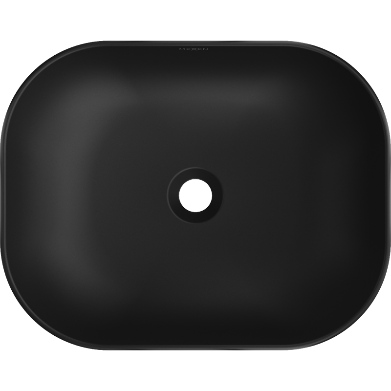 Mexen Rosa chiuvetă de blat 50 x 40 cm, negru mat - 21095085